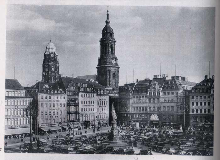 Dresdner Altmarkt vor 1945